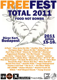 A Free Fest hivatalos plakátja