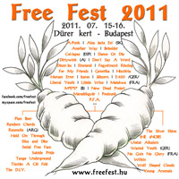 Free Fest hivatalos plakát